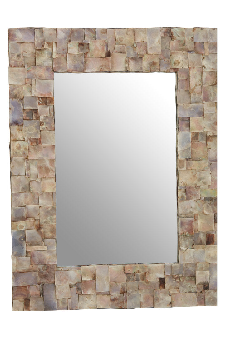 Palu Natural Shell Wall Mirror