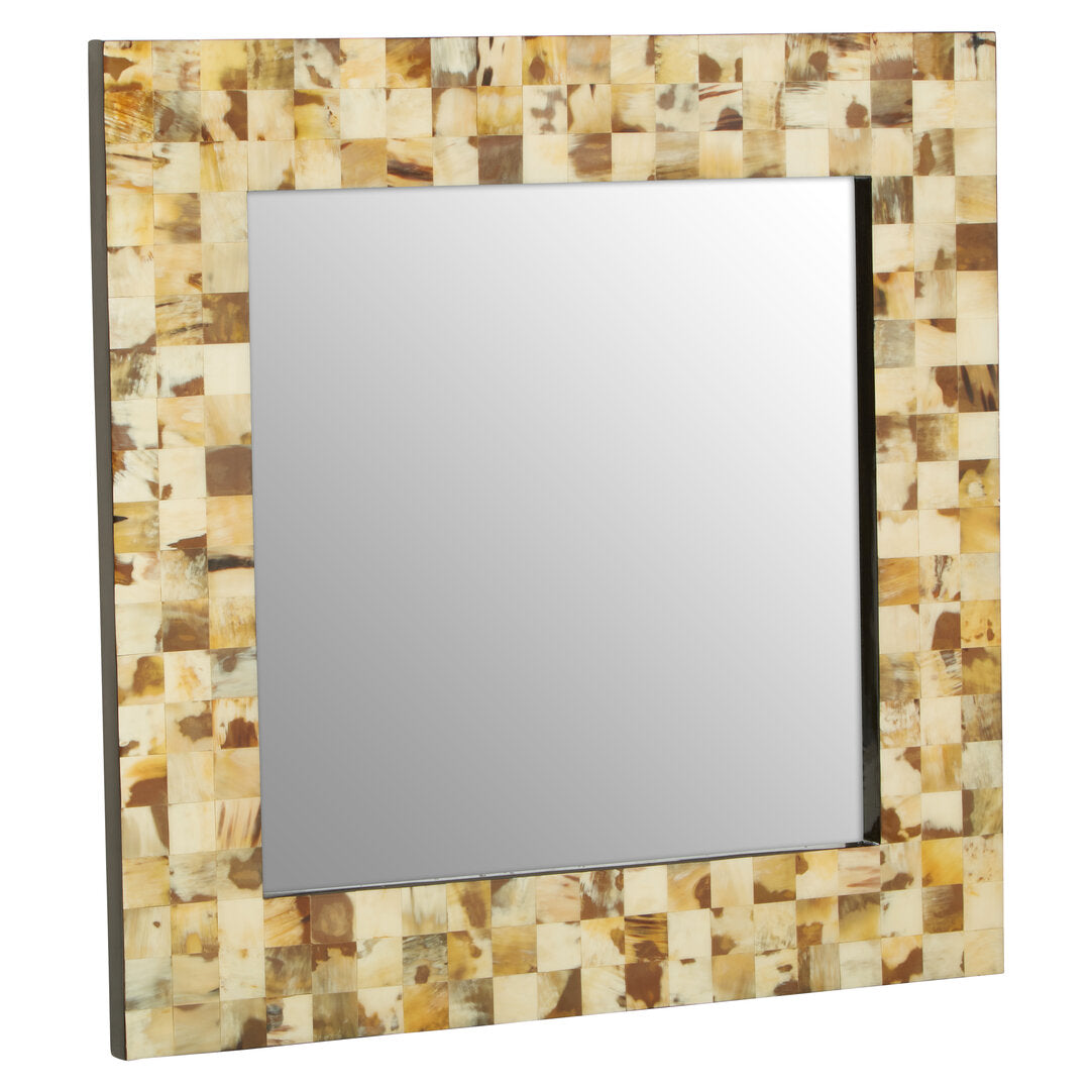 Obra Cream Mother of Pearl Wall Mirror