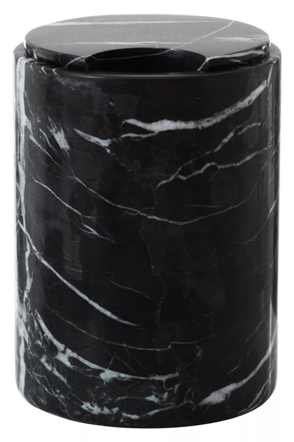 Salmo Black Marble Office Ice Bucket