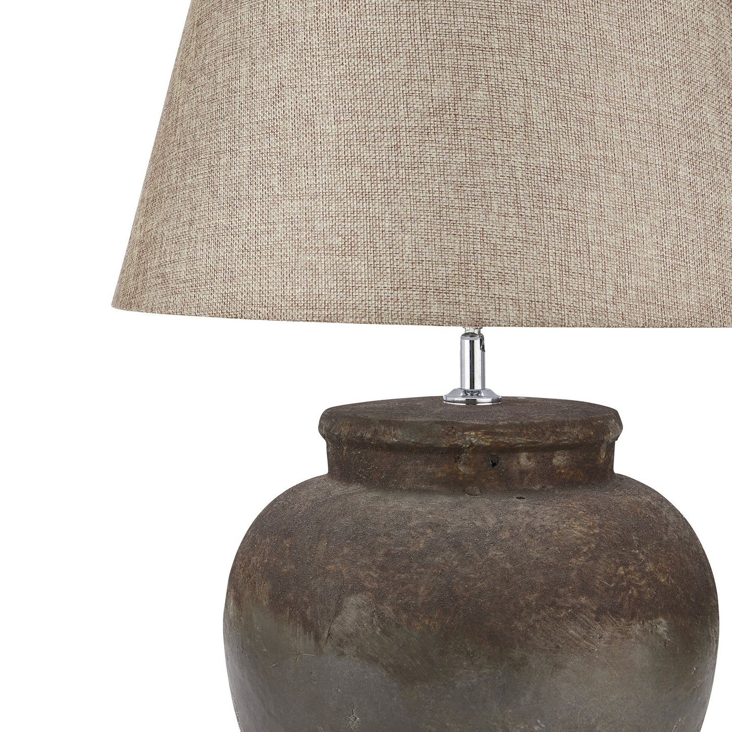 Castello Aged Stone Ceramic Desk Lamp