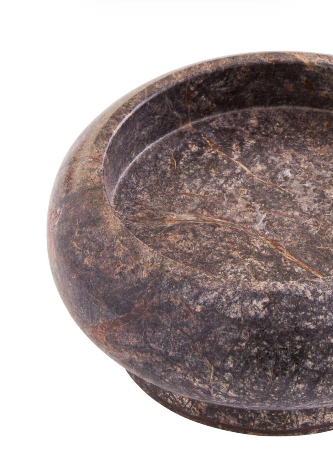 Forest Green Marble Candle Holder