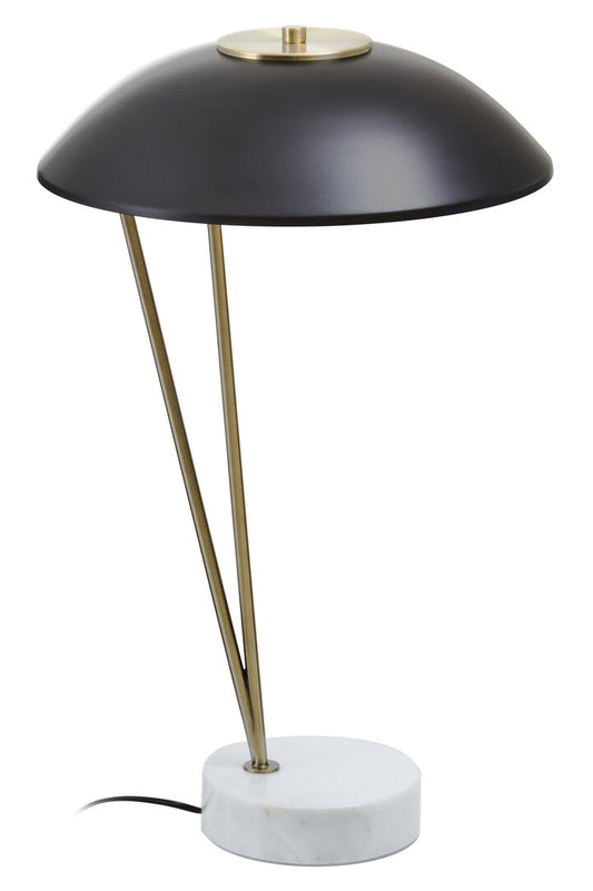 Newton Black Metal Shade Table Lamp
