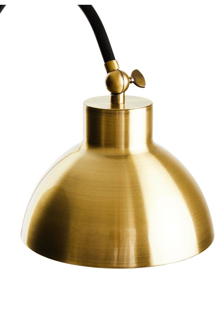 Newton Gold Finish Metal Shade Table Lamp-