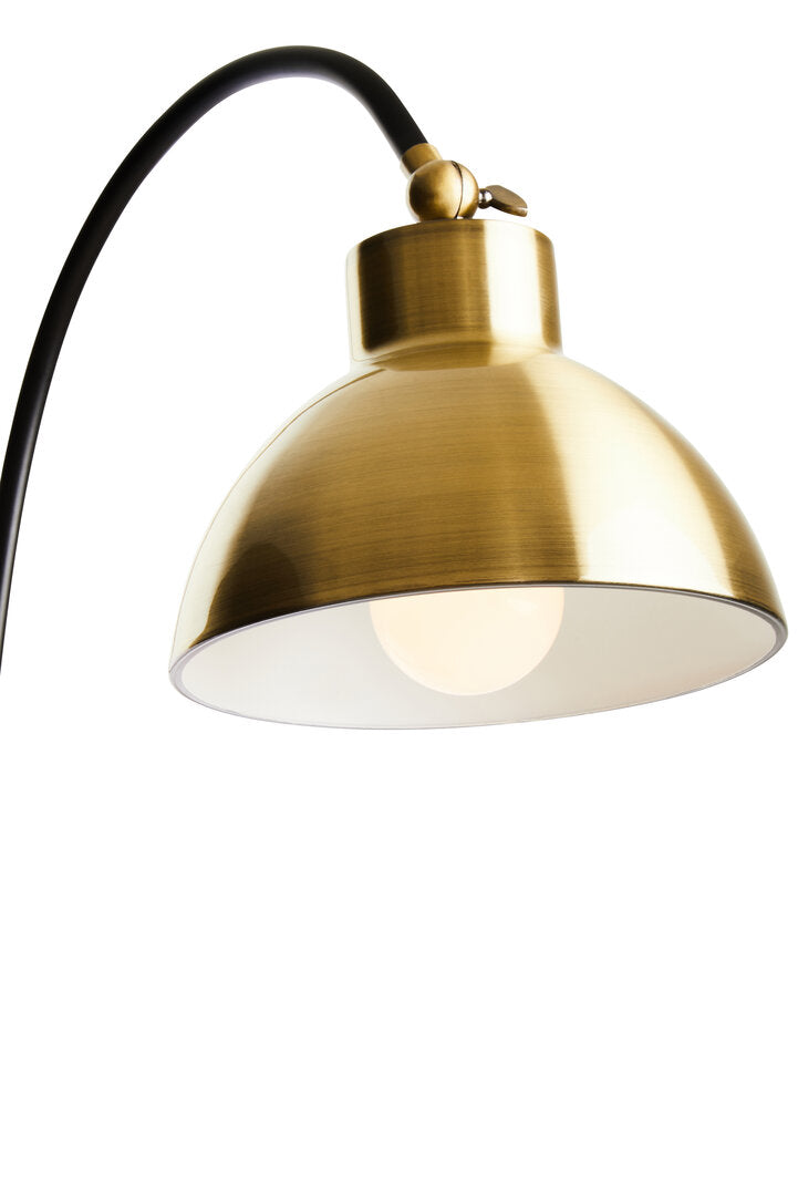 Newton Gold Finish Metal Shade Table Lamp-