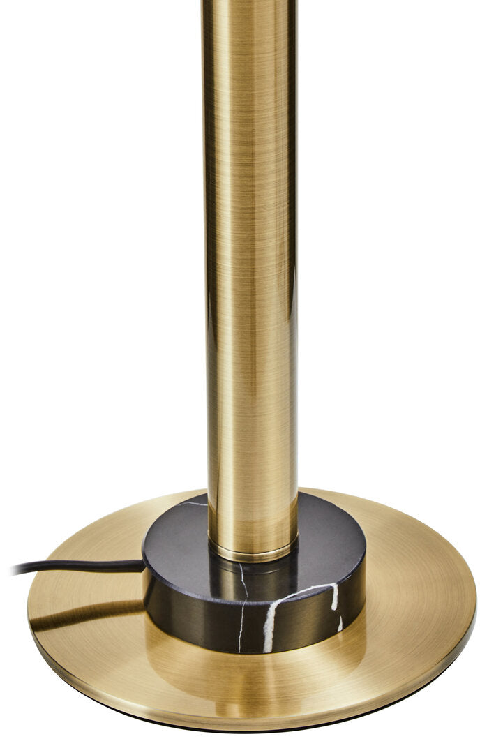 Octavia Gold Finish Metal Table Lamp