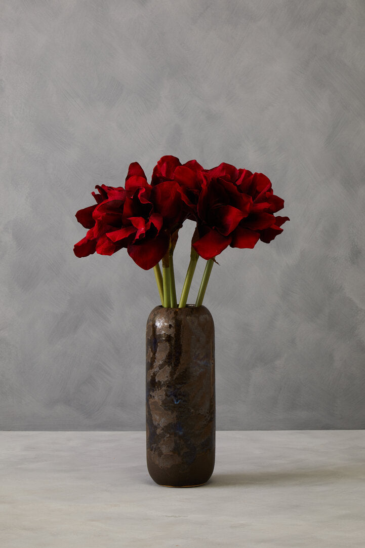 Fiori 72cm Amarylilis Stem Burgundy