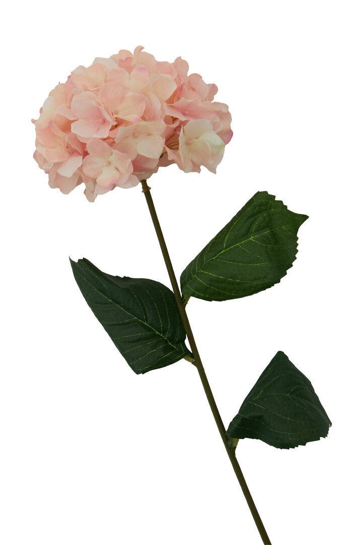 Fiori 74cm Hydrangea Stem Pink Artificial Flower