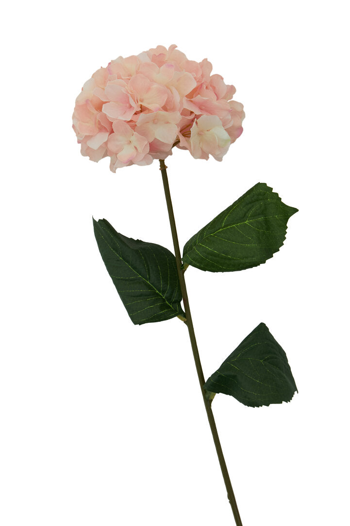 Fiori 74cm Hydrangea Stem Pink Artificial Flower