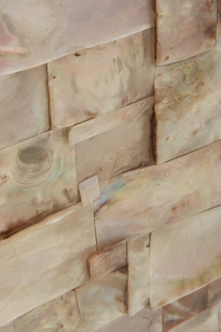 Palu Natural Shell Wall Mirror