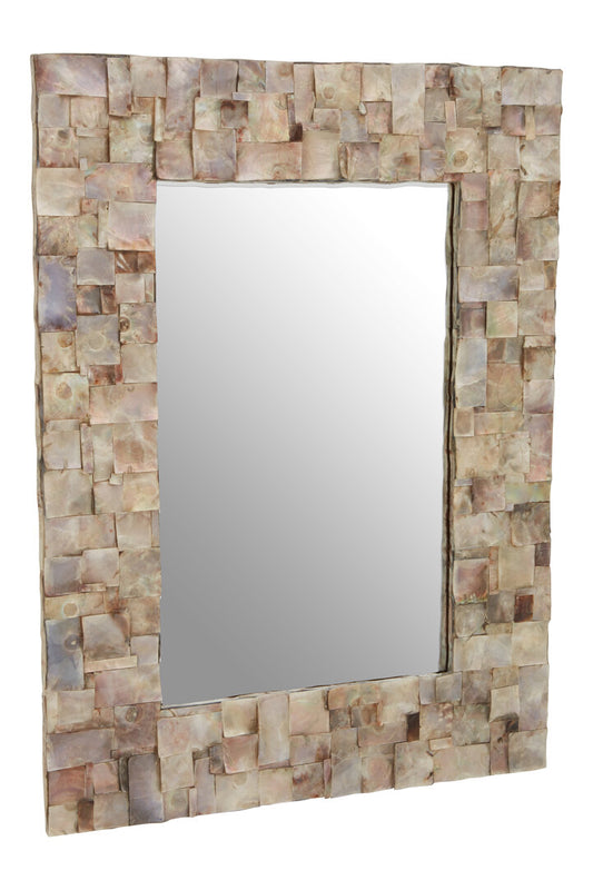 Palu Natural Shell Wall Mirror