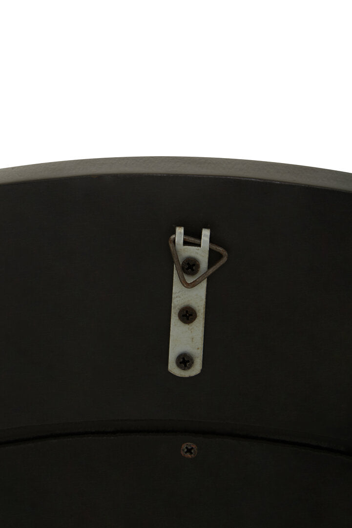 Obra Round Cream Mother of Pearl Wall Mirror