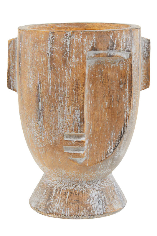 Darnell Large Natural Face Planter