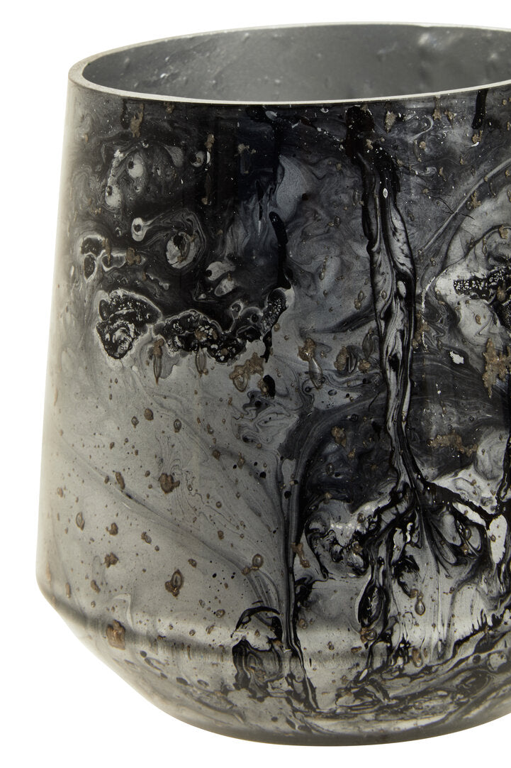 Garan Grey Candle Holder