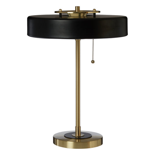 Rogano Classic Black and Gold Home Office Desk Lamp