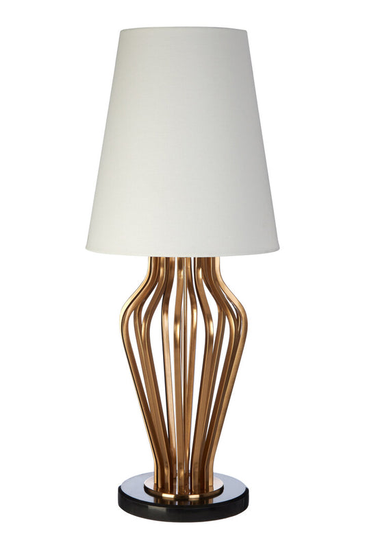 Zada Gold and Black Angular Table Lamp