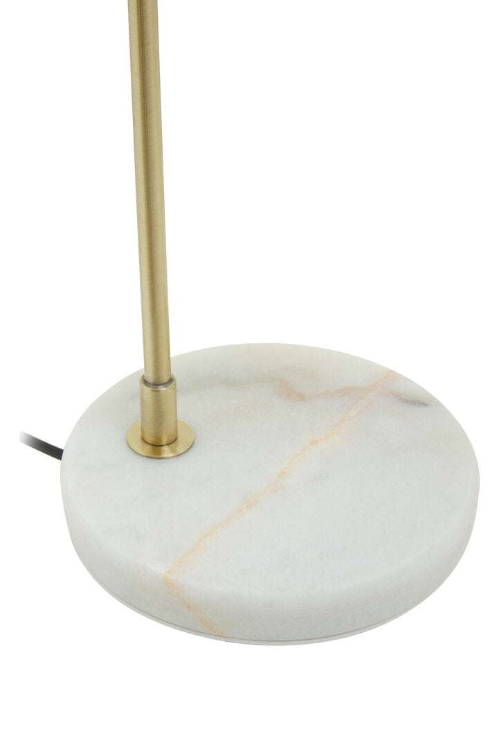 Newton White Shade Desk Lamp