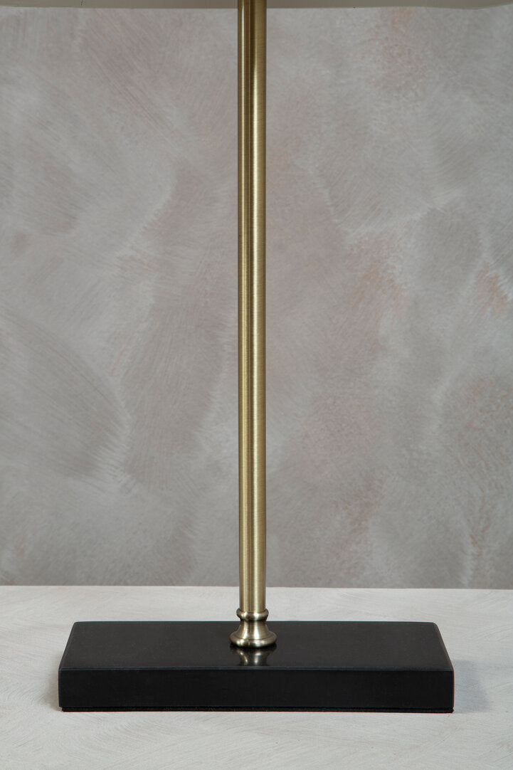 Newton Retro Brass Finish Desk Lamp