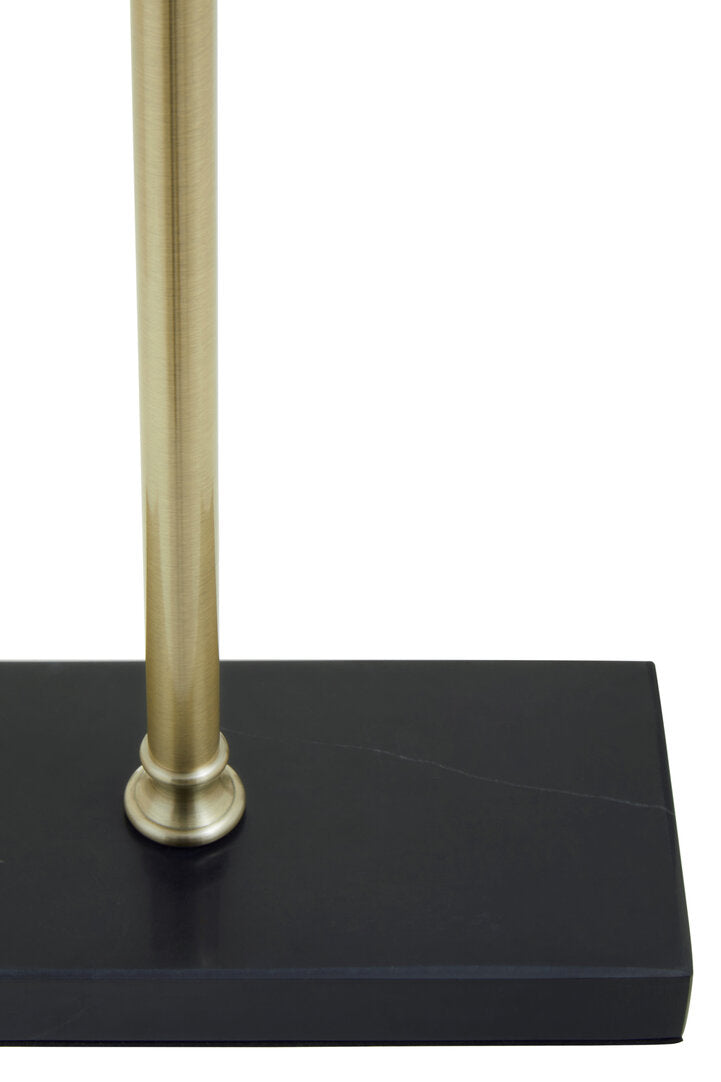 Newton Retro Brass Finish Desk Lamp
