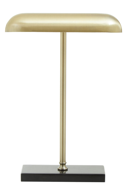 Newton Retro Brass Finish Desk Lamp