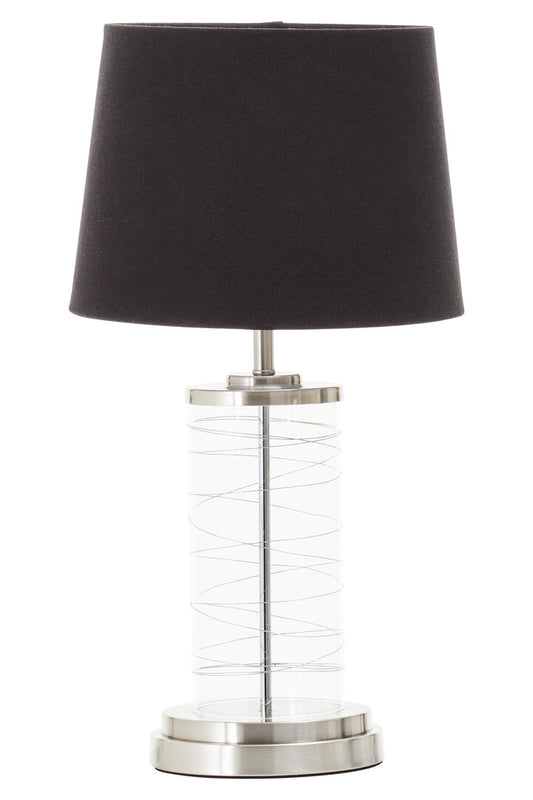 Zola Glass Cylinder Table Lamp