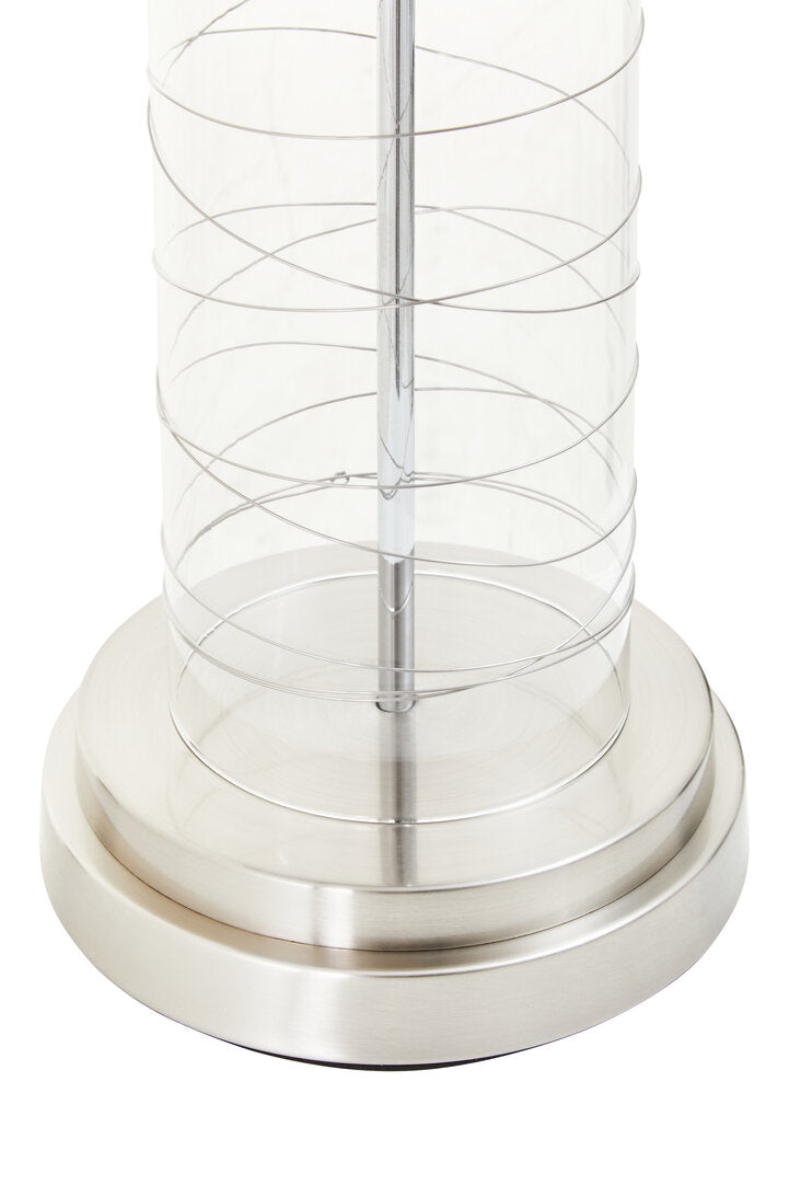 Zola Glass Cylinder Table Lamp