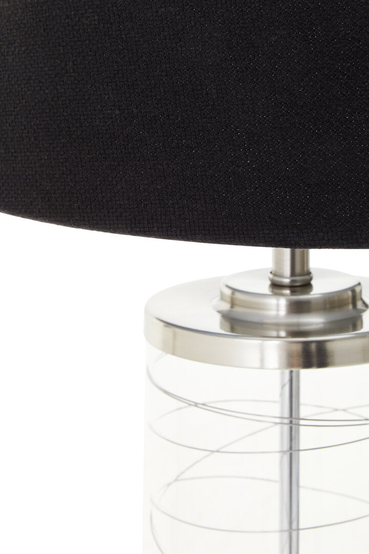 Zola Glass Cylinder Table Lamp