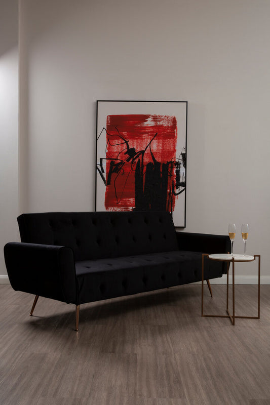 Astratto Red And Black Wall Art