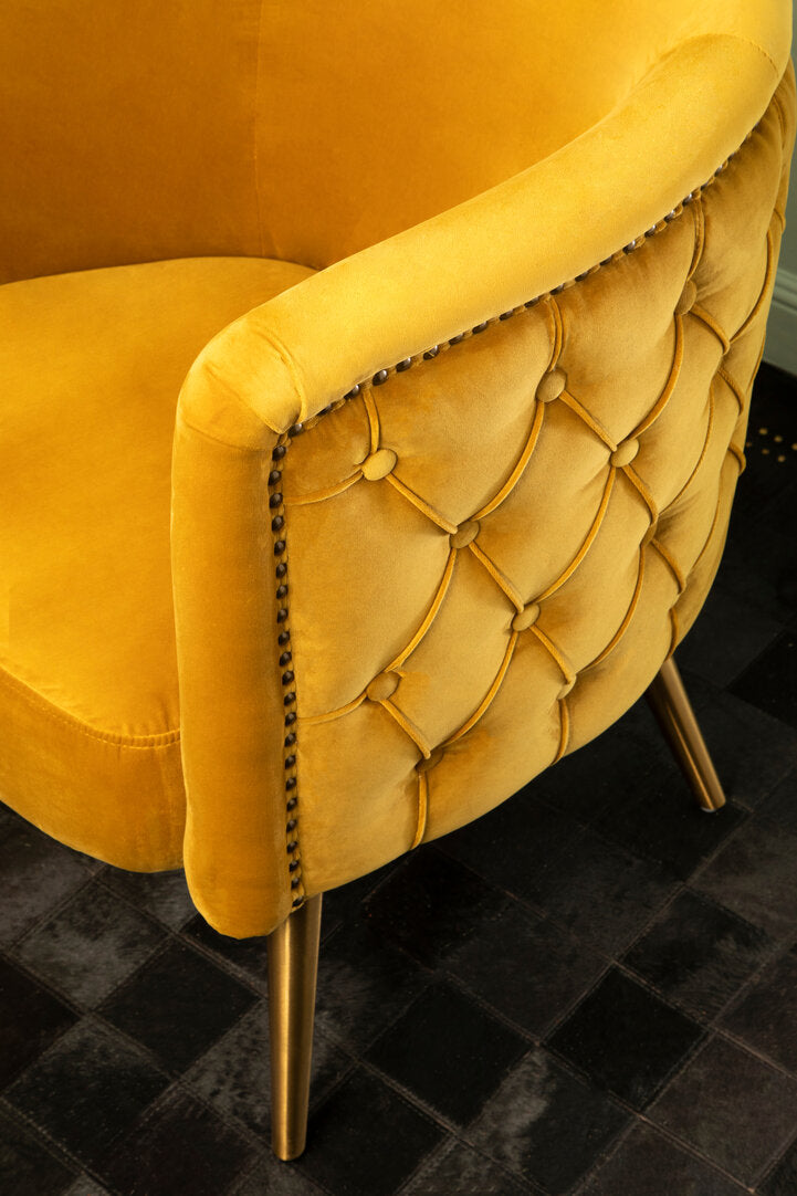 Manhattan Yellow Tub Chair