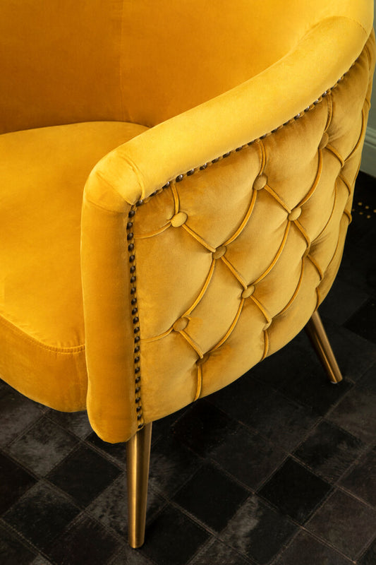 Manhattan Yellow Tub Chair