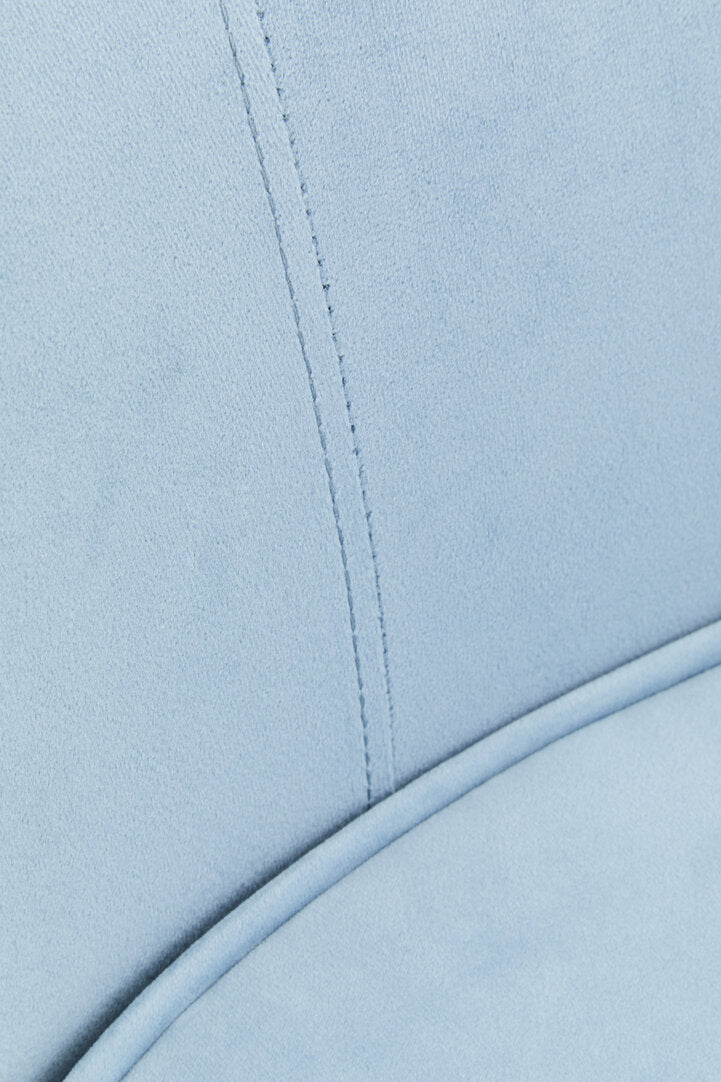 Yasmeen 3 Seat Aqua Blue Velvet Sofa