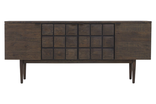 Lucca Recycled Dark Oak Sideboard