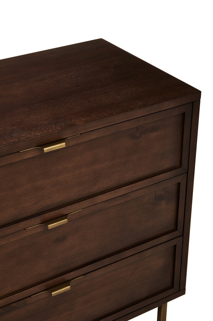 Brando Acacia Wood Effect Sideboard