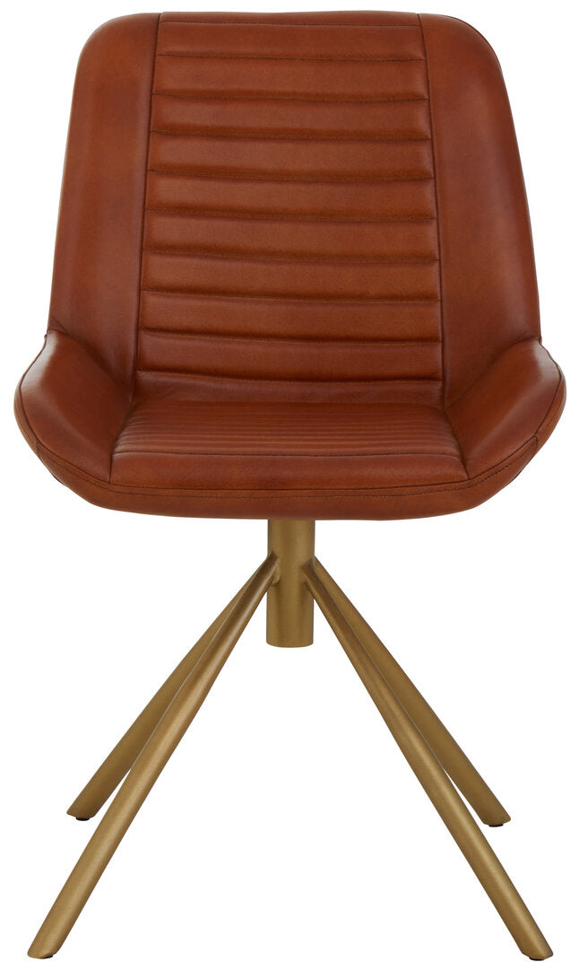 Buffalo Tan Leather Chair