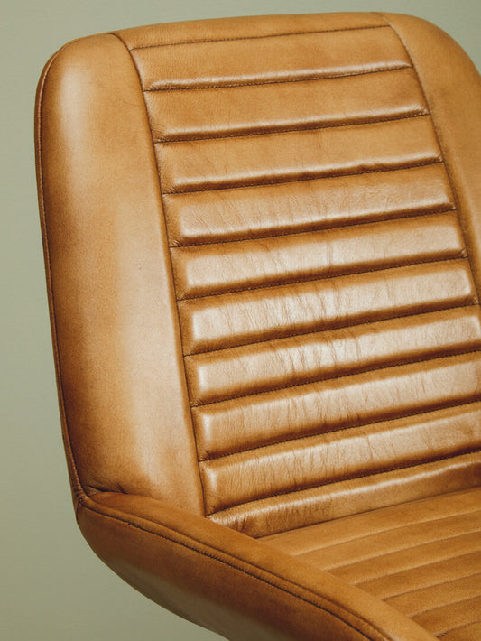 Buffalo Brown Leather Chair