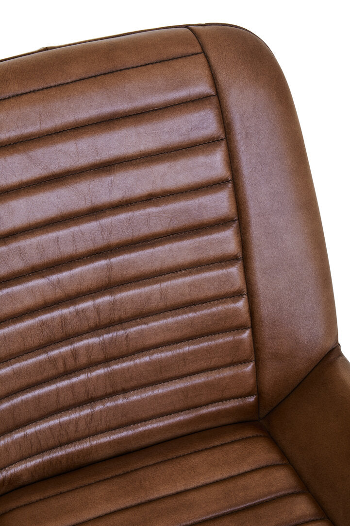 Buffalo Brown Leather Chair
