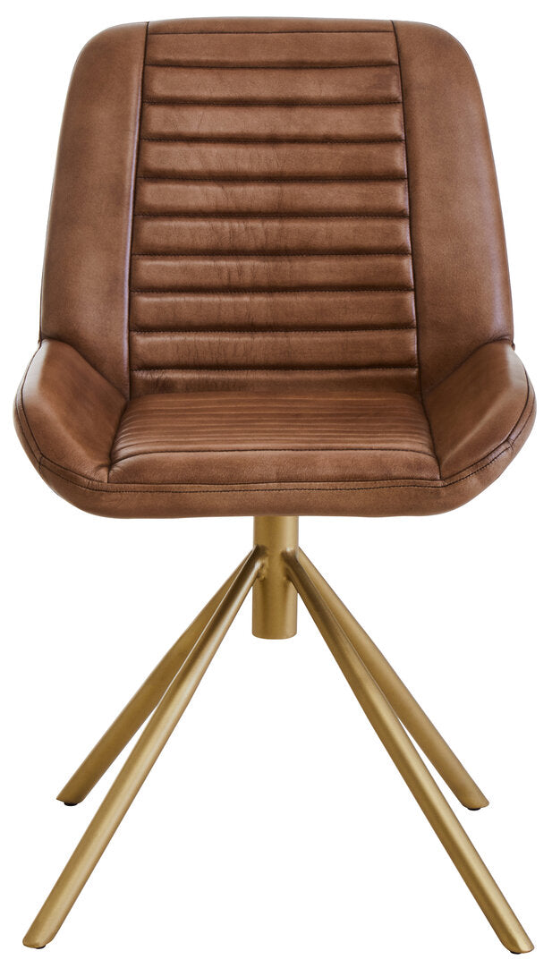 Buffalo Brown Leather Chair