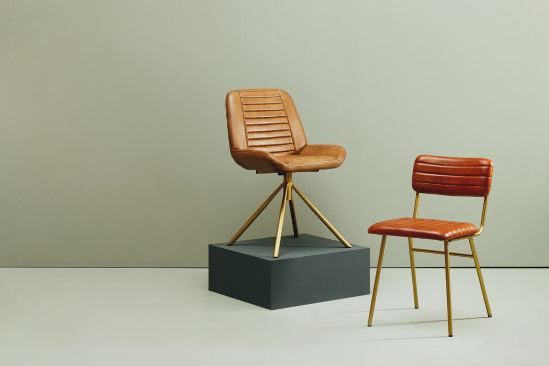Buffalo Brown Leather Chair