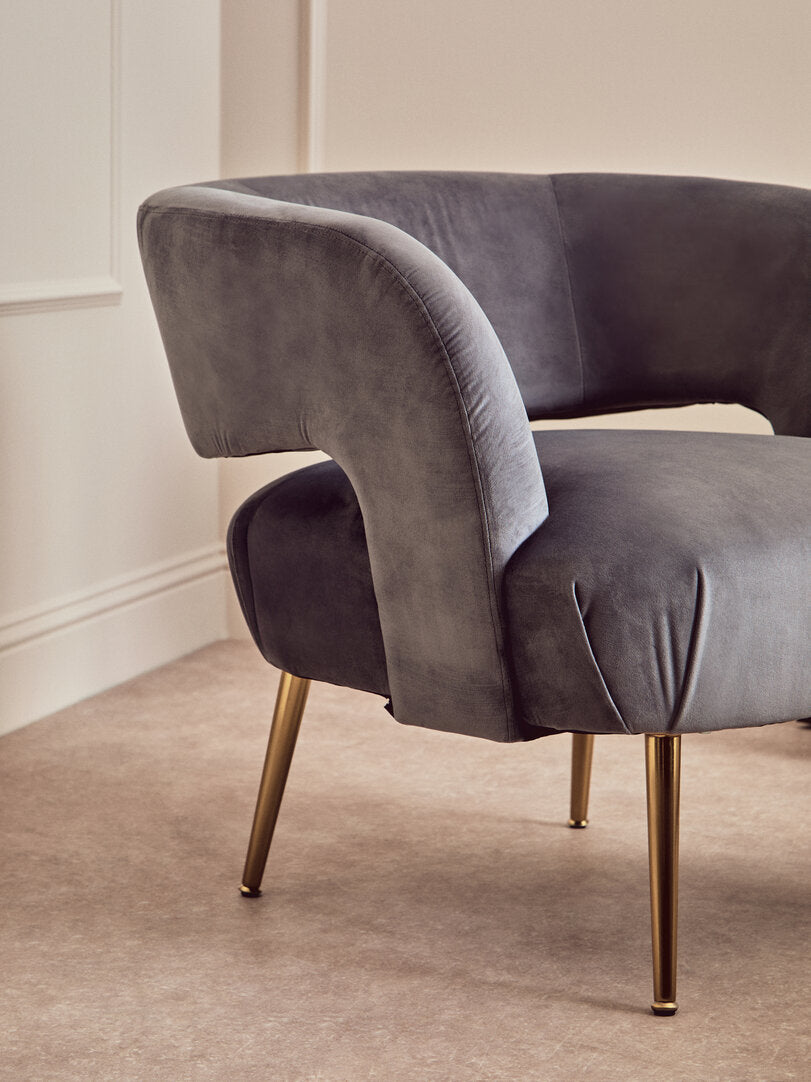 Larissa Grey Chair