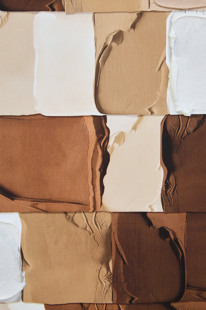 Astratto Multi Coloured Textured Wall Art