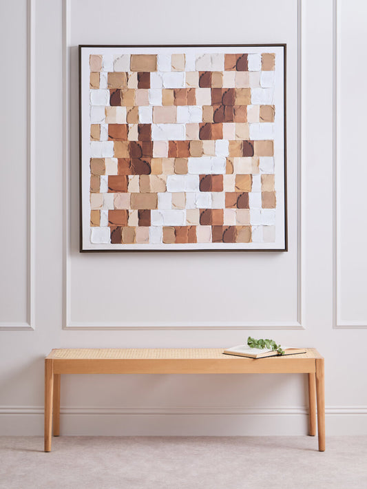 Astratto Multi Coloured Textured Wall Art