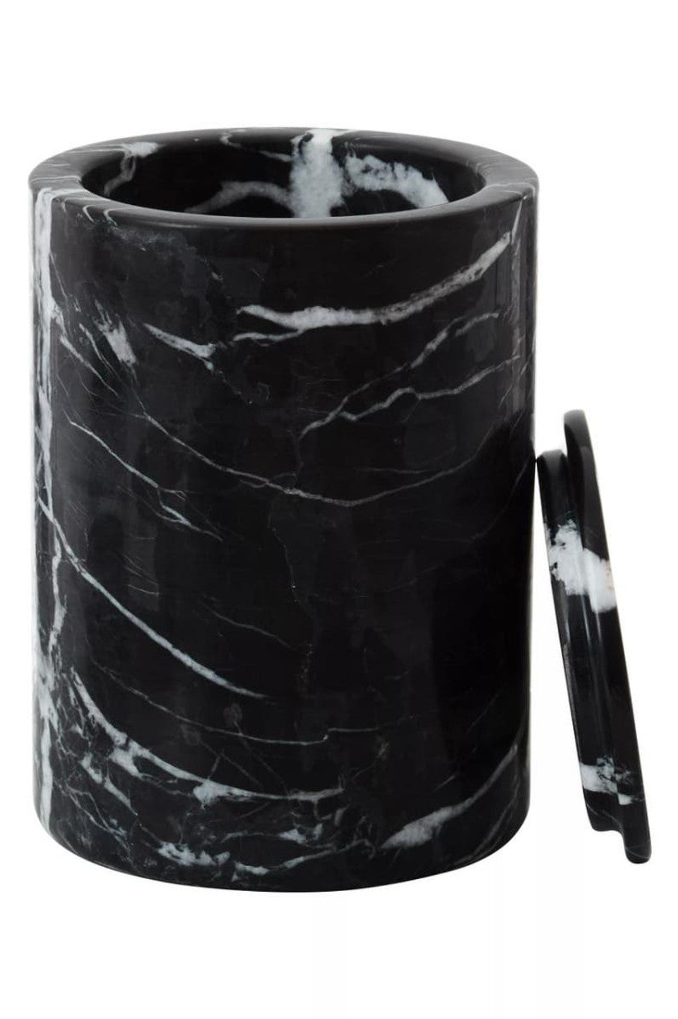 Salmo Black Marble Office Ice Bucket