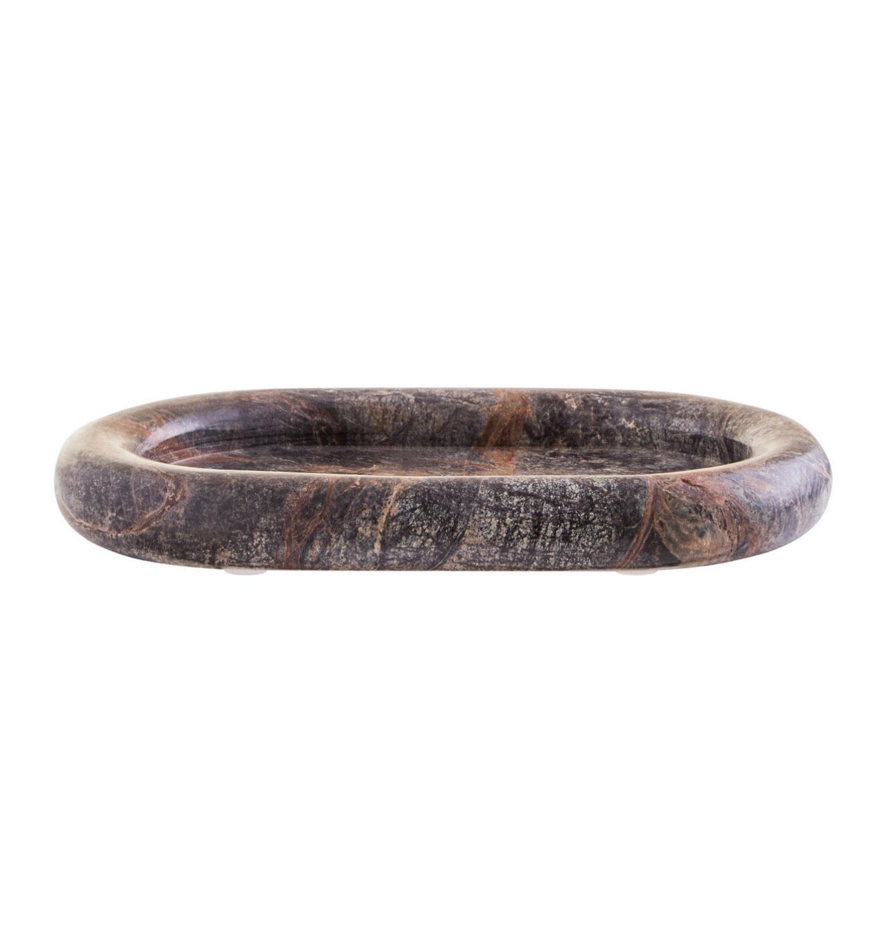 Marble Desk Catch All - Forest Green