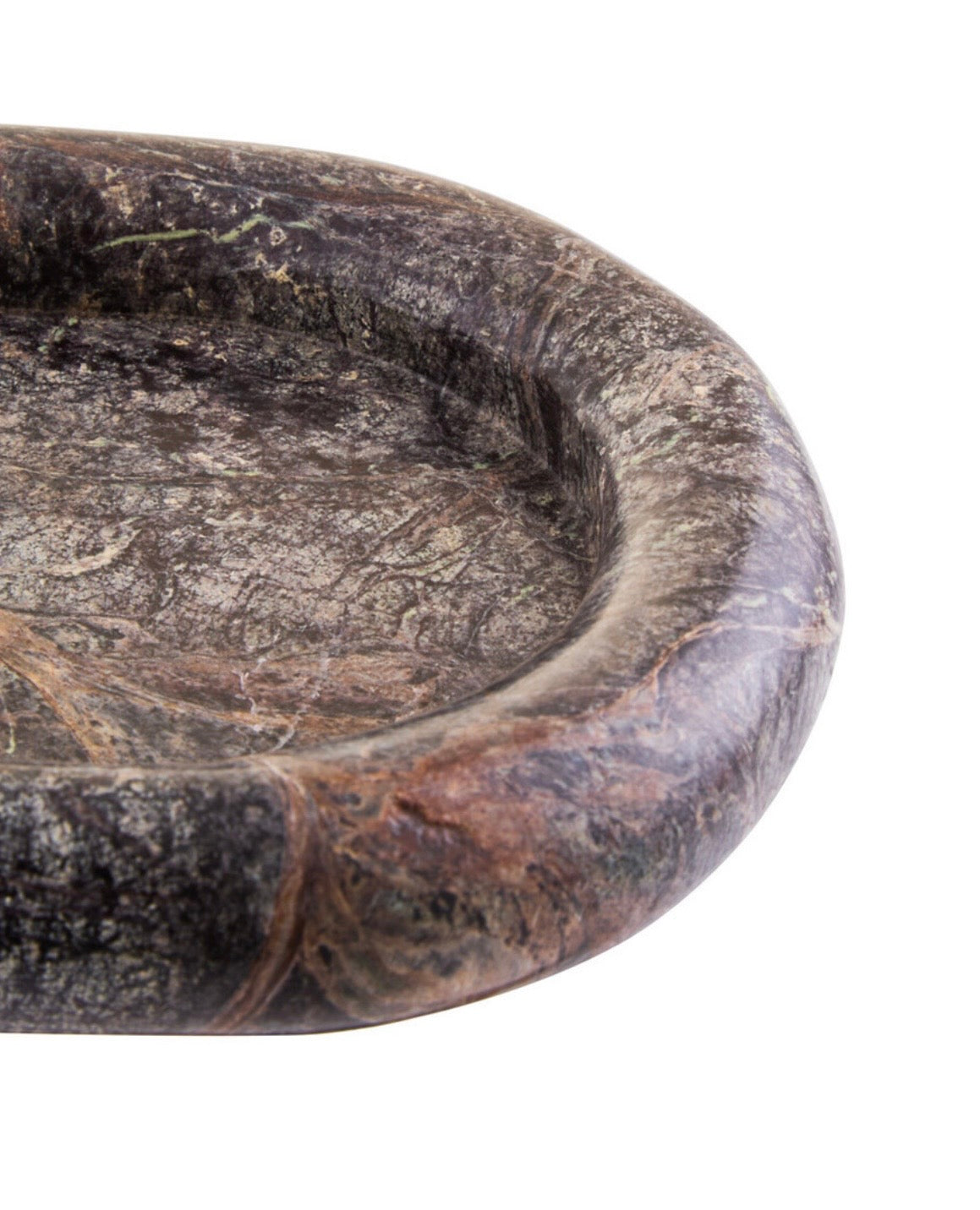 Marble Desk Catch All - Forest Green