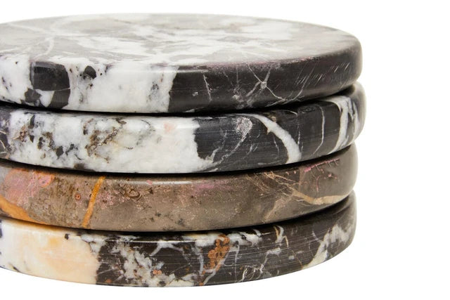 Black Marble Coasters