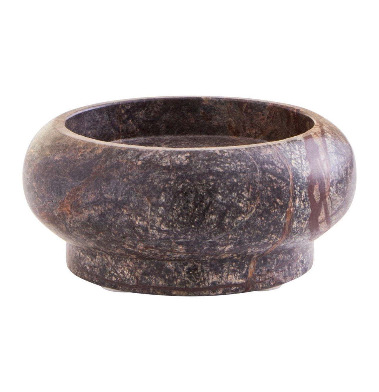 Forest Green Marble Candle Holder