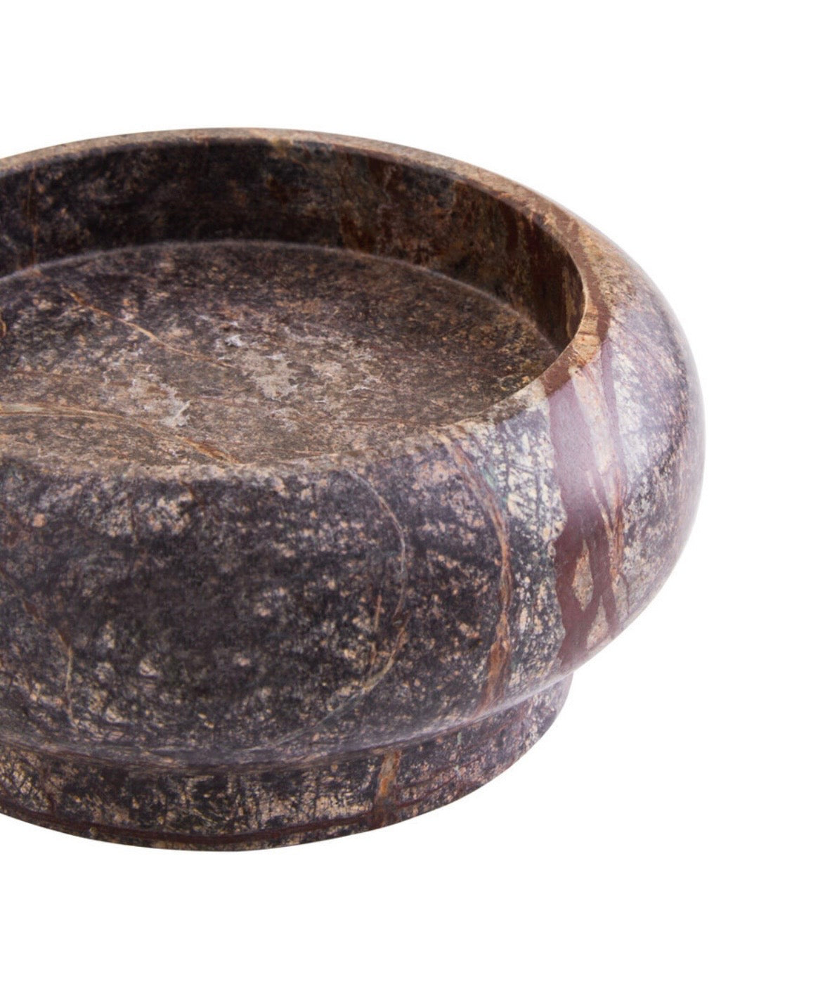 Forest Green Marble Candle Holder