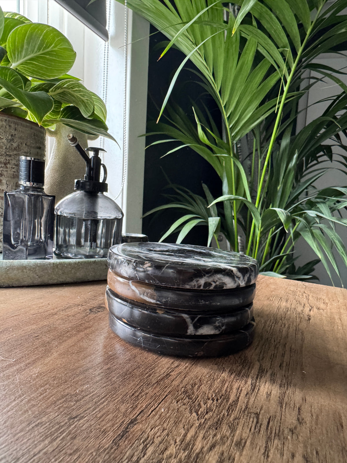 Black Marble Coasters